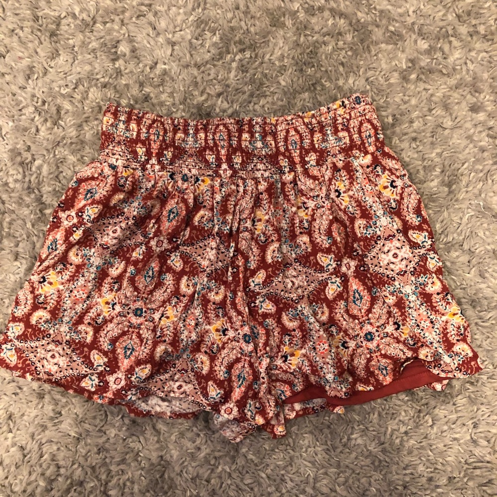 NWOT Xhilaration Printed High-Waisted Shorts